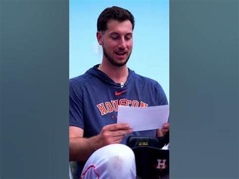 Kyle Tucker gives dating advice | #houstonastros - YouTube