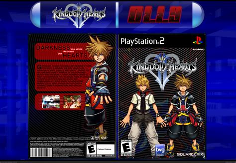 Kingdom Hearts II PlayStation 2 Box Art Cover by HolyCowfartsBatman