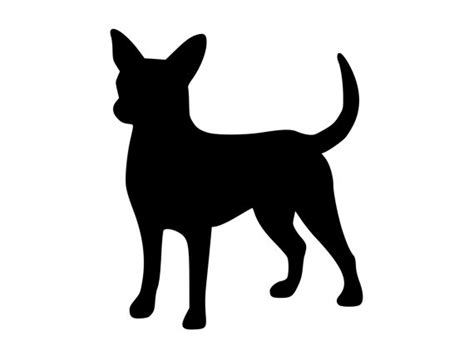 Chihuahua Silhouette at GetDrawings | Free download