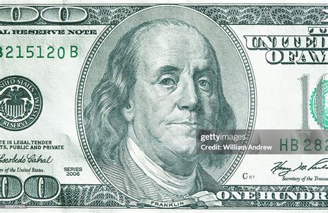 Us 100 Dollar Bill Closeup High-Res Stock Photo - Getty Images