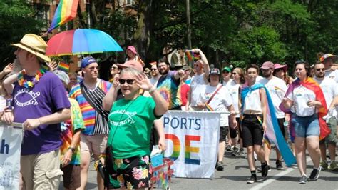 Thousands line the streets of London for 25th annual Pride Parade | CBC News