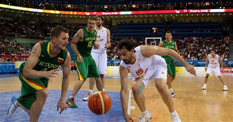 2008 Beijing Men’s Olympic Basketball Tournament: Semi-finals Spain vs ...