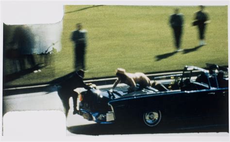 [Still from 8mm home movie of assassination of President John F. Kennedy, Dallas ...