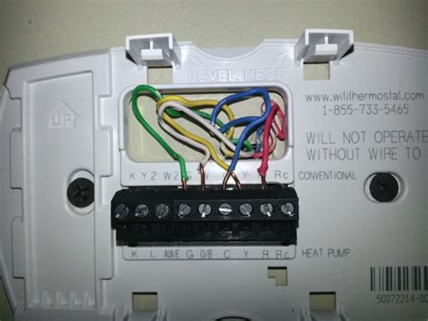 Heat Pump Thermostat Wire Colors