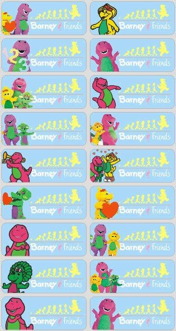 Names Of Barney Characters