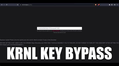 NEW | KRNL KEY LINKVERTISE BYPASS 2022 - YouTube