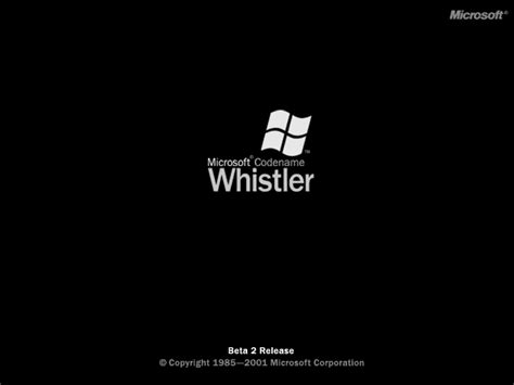 Windows Whistler Beta 2 boot screen by oscareczek on DeviantArt