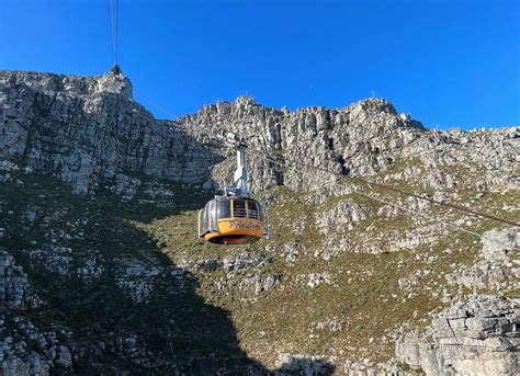 Table Mountain Aerial Cableway is shutting down for 5 weeks