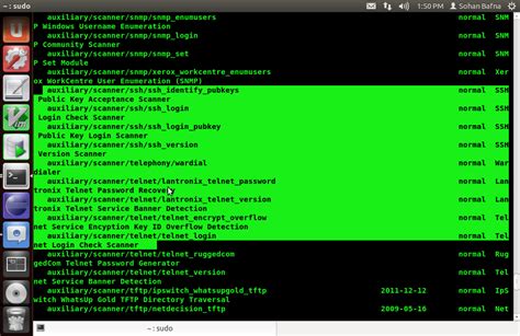 Utilizing Metasploit as a Login Scanner and as a Brute force Attack