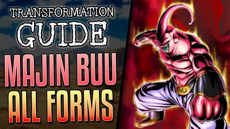 Dbz Buu All Forms