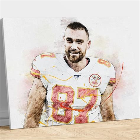 Travis Kelce Kansas City - Etsy