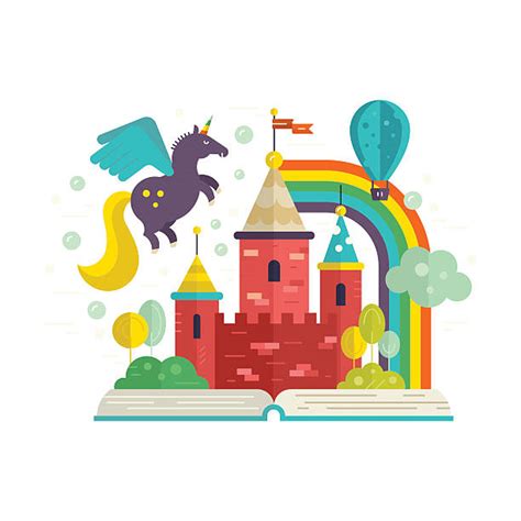 Fairy Tale Book Clip Art, Vector Images & Illustrations - iStock