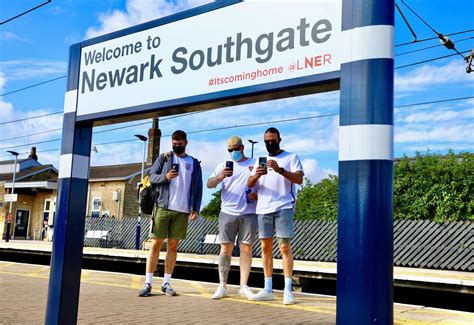 Newark Northgate Train Station renamed Newark Southgate for the day in ...