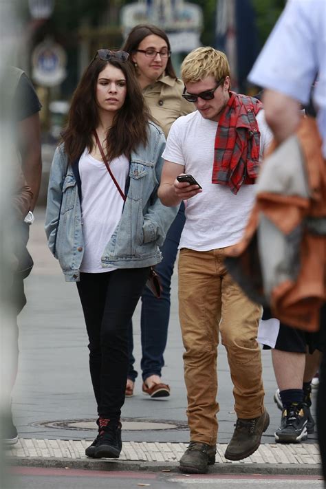 Josh Hutcherson with his girlfriend Claudia Traisac in Berlin - Josh ...