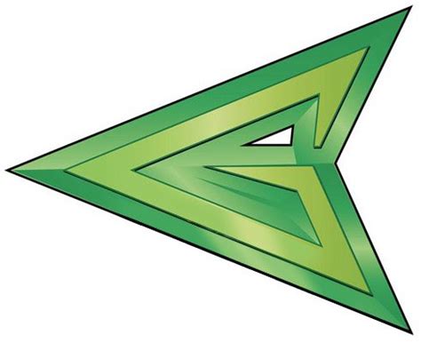 Green Arrow Superhero Logo