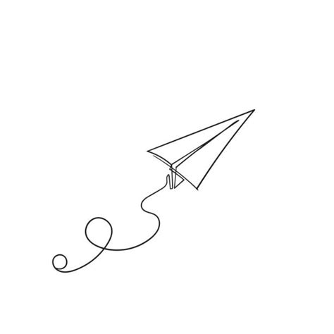 Airplane Taking Off Drawing Illustrations, Royalty-Free Vector Graphics & Clip Art - iStock