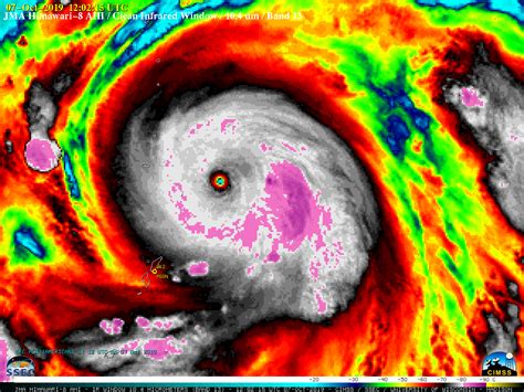 Super Typhoon Hagibis in the West Pacific Ocean — CIMSS Satellite Blog, CIMSS