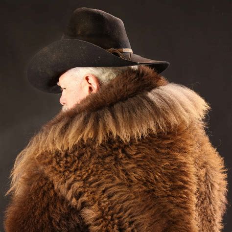 Natural Buffalo Fur Coat - Full-Length Custom Tailored - Handmade in USA