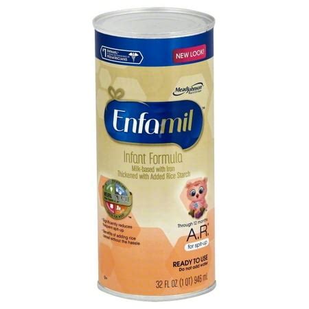 Mead Johnson Enfamil A.R. Infant Formula, 32 oz - Walmart.com