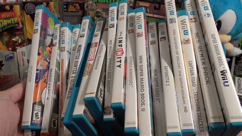 My Nintendo Wii U Complete Game Collection - YouTube