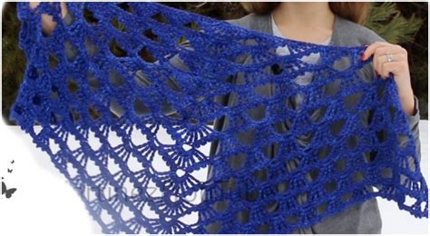 Crochet An Easy Lace Shawl - Love Crochet