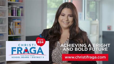 Christi Fraga for Miami-Dade School Board District 5 - YouTube