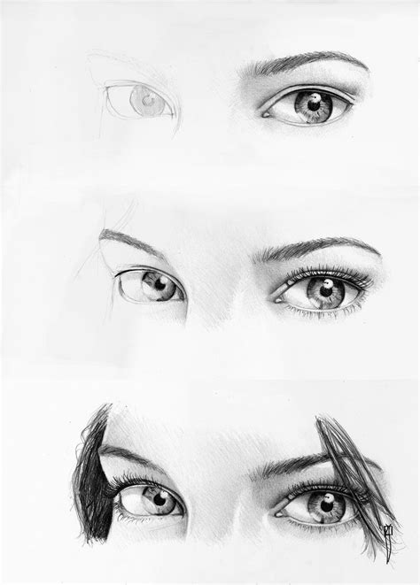 woman eyes | Drawing people, Pencil drawing tutorials, Realistic drawings