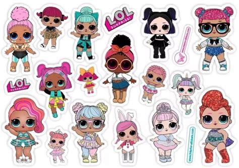 Lol Stickers 5 | Lol dolls, Buy stickers, Etsy