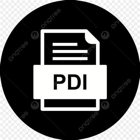 Gambar Ikon Dokumen File Pdi, Pdi, Dokumen, File PNG dan Vektor dengan ...