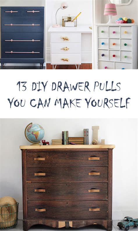 13 Gorgeous DIY Drawer Pulls You Can Make Yourself - Cool DIYs