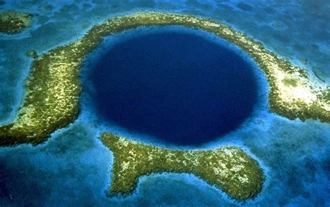 The Great Blue Hole of Belize