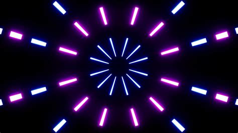 Purple and Blue Laser Beam Spread Out Effect 3449482 Stock Video at ...