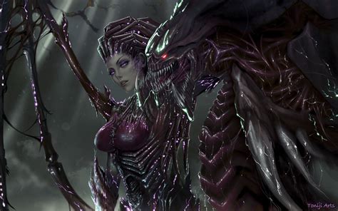 video games, StarCraft, James Raynor, Sarah Kerrigan HD Wallpaper