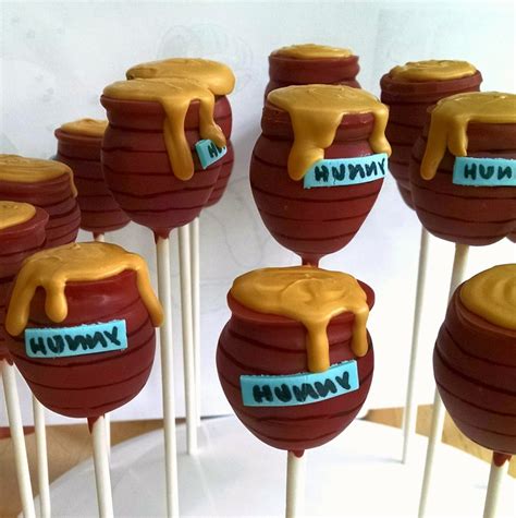 Classic Pooh Hunny Pot Cake Pops - CakeCentral.com