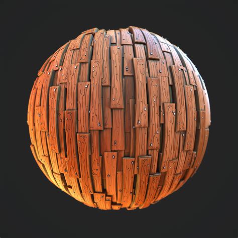 ArtStation - stylized wood (SubstanceDesigner), Aleksandr Ivanov ...