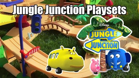 Jungle Junction Playsets - Zooter, Ellyvan, Bungo, Taxicrab, Crocker ...