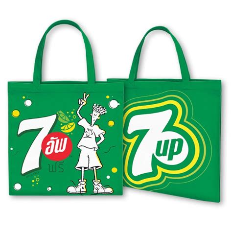 [สินค้าสำหรับแถมไม่มีจำหน่าย] กระเป๋า 7up retro | Shopee Thailand