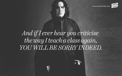 20 Quotes By Snape, The Harry Potter ‘Villain’ That We All Grew To Love ...