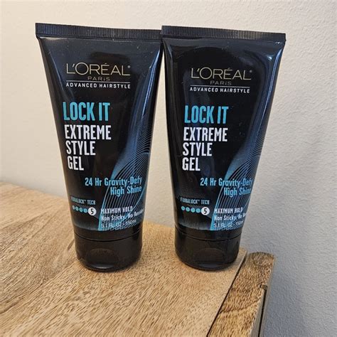 L'Oreal | Hair | Loreal Paris Advanced Hairstyle Lock It Extreme Style Gel 5 Fl Oz | Poshmark