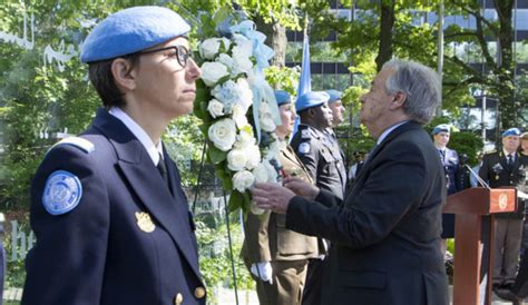 UN honours peacekeepers who ‘paid the ultimate price’, for the sake of ...