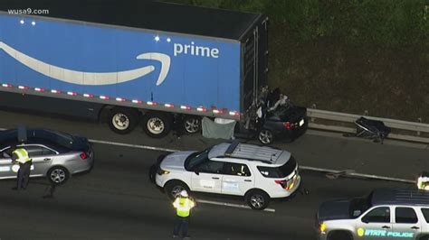 Driver dies after car goes under Amazon Prime tractor trailer in ...