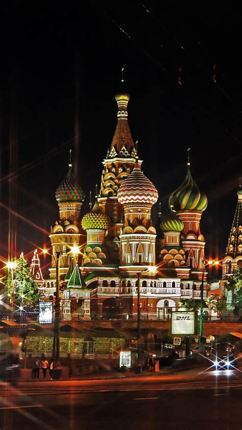 Moscow At Night Wallpapers - Wallpaper Cave