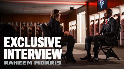 Atlanta Falcons Head Coach Raheem Morris Exclusive Interview | Atlanta ...