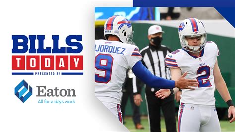 Bills Today | Tyler Bass earns Special Teams Player of the Week honor