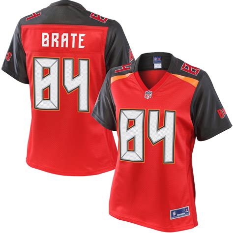 Women's Tampa Bay Buccaneers Cameron Brate NFL Pro Line Red Player Jersey