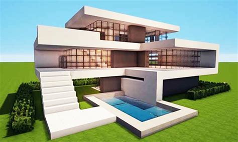 Minecraft Modern House Pictures 2021 Modern Minecraft Houses | Images ...