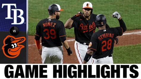 Anthony Santander powers O's to 6-3 win | Rays-Orioles Game Highlights 7/31/20 - YouTube