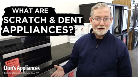 What Are Scratch & Dent Appliances? - YouTube