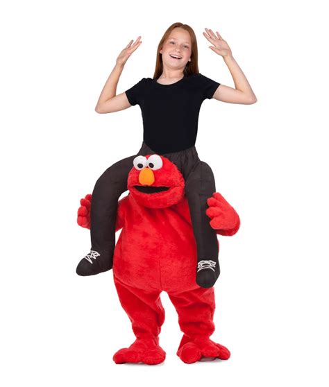 Ride On Cookie Elmo Costume - Kids