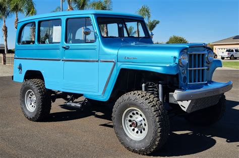 Coyote-Powered 1961 Willys Jeep Utility Wagon for sale on BaT Auctions ...